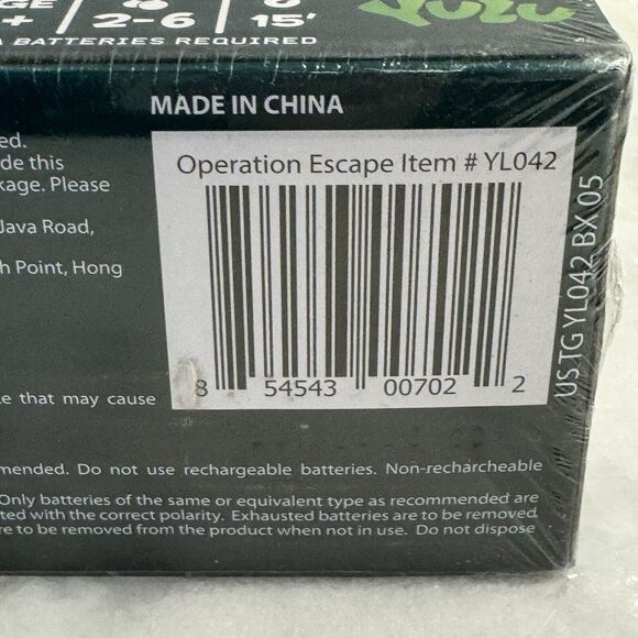 Yulu Spy Code Operation Escape Room Game With 3 Challenges New And Sealed - Picture 8 of 10